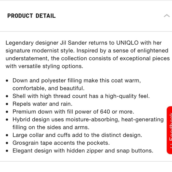 COPY - NEW Uniqlo x +J Jil Sander 2020 Oversized Hybrid Down Jacket Wine/Brown - Picture 10 of 12